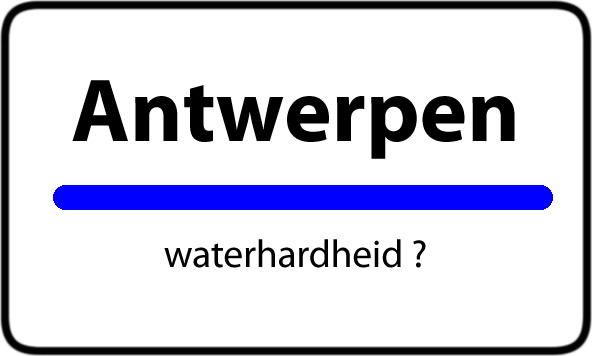 Antwerpen waterhardheid