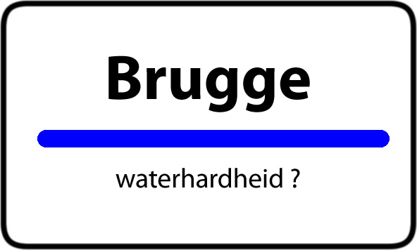 Waterhardheid Brugge