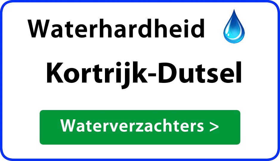 waterhardheid kortrijk-dutsel waterverzachter