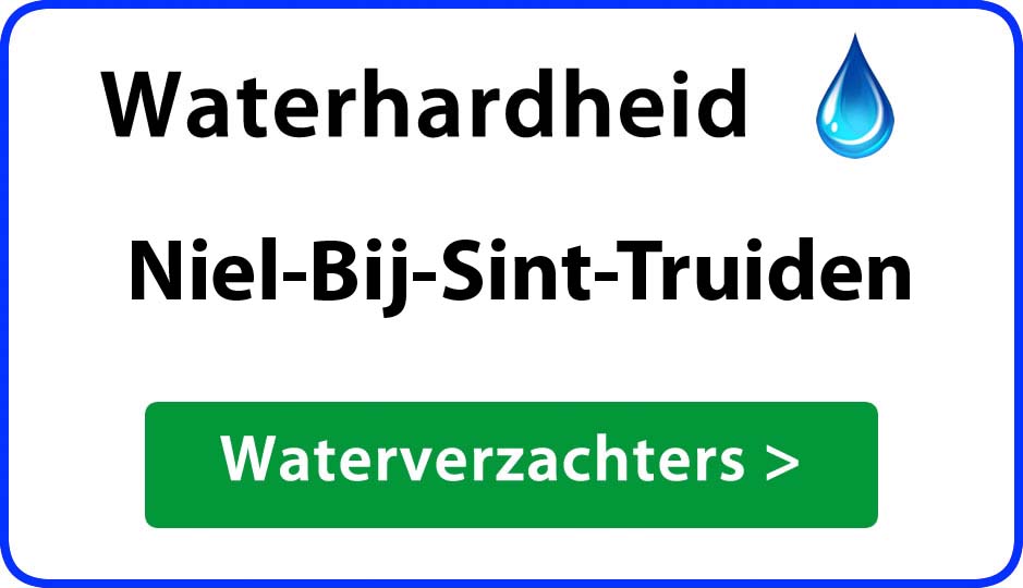 waterhardheid niel-bij-sint-truiden waterverzachter