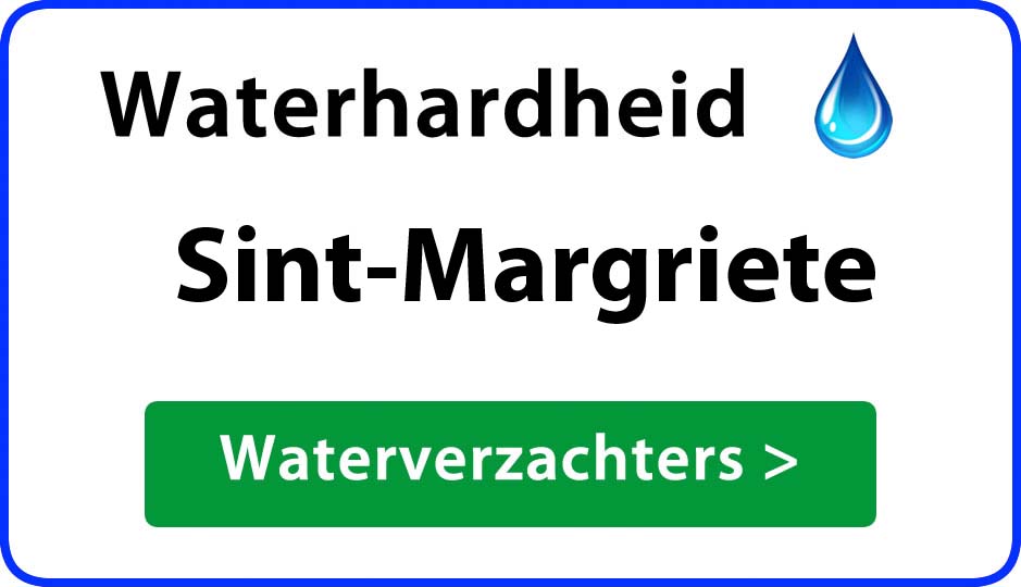 waterhardheid sint-margriete waterverzachter