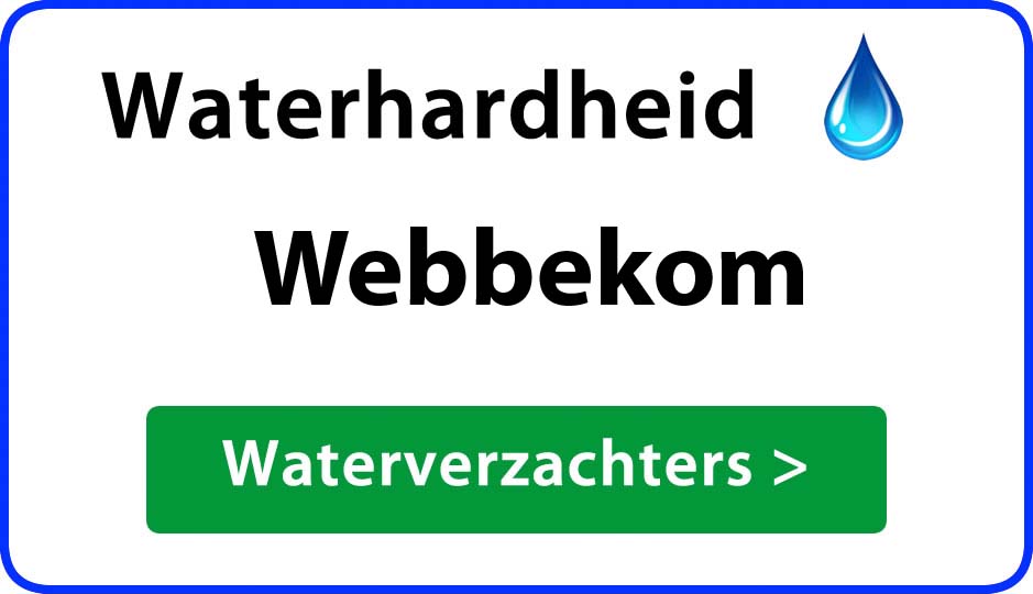 waterhardheid webbekom waterverzachter